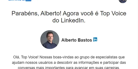 Celebrando a Conquista: LinkedIn Top Voice em Cybersecurity e Boas Práticas