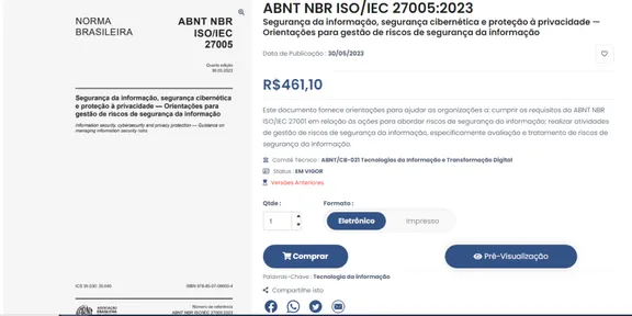 A nova ISO 27005 Brasileira: Gestão de Riscos de Segurança da Informação